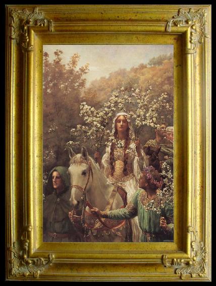 John Collier Queen Guinever-s Maying